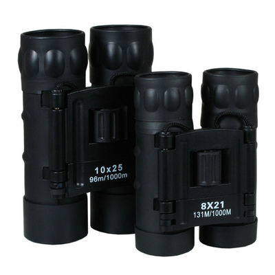High Powered 21mm Roof Prism Binoculars Folding Fully Coated Lenses