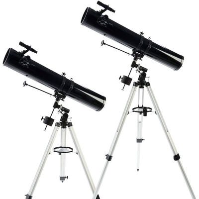 114mm Reflector Equatorial EQIII High Powered Telescope 6x30 Finderscope