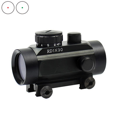 6 MOA 30mm Objective Lens Red Dot Sights Airsof Gun 1x Magnification